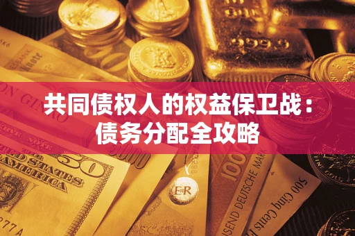 北京共同债权人的权益保卫战：债务分配全攻略