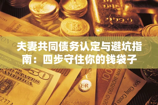 北京夫妻共同债务认定与避坑指南：四步守住你的钱袋子