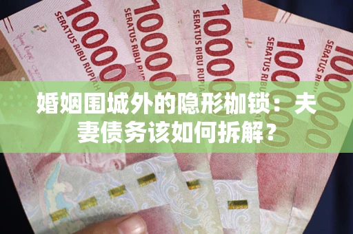 北京婚姻围城外的隐形枷锁：夫妻债务该如何拆解？