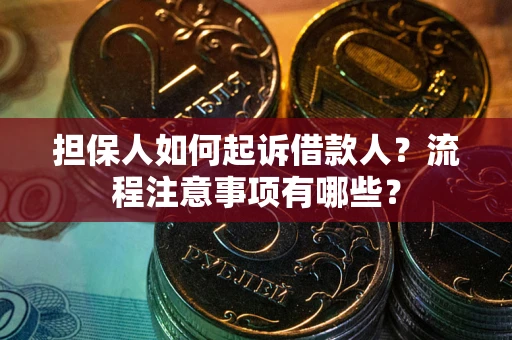 北京担保人如何起诉借款人？流程注意事项有哪些？